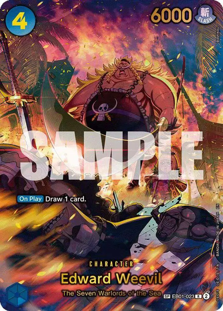 One Piece Trading Card Game The Azure Seas Seven Single Card Rare