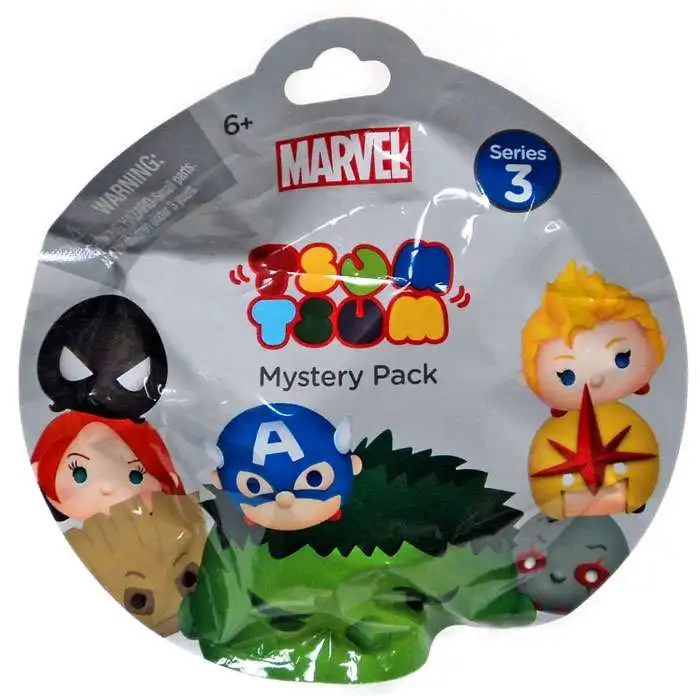 Marvel Tsum Tsum Series 3 Mystery Stack Pack 1 RANDOM Figure Jakks