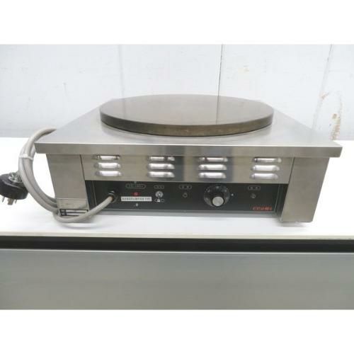 業務用/新品】エイシン 電気 クレープ焼器(一連)EC-2000 幅500×奥行500