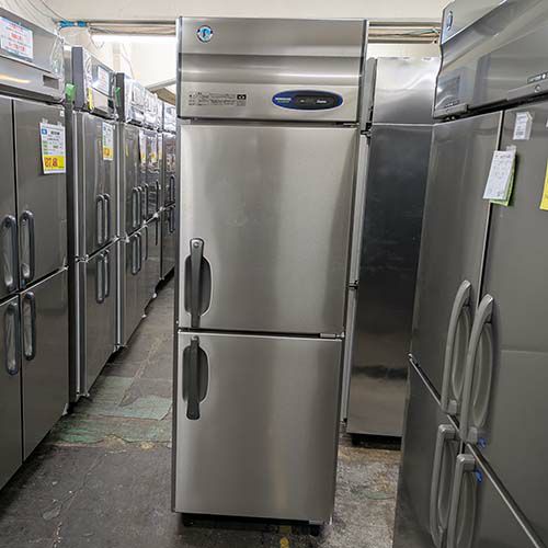 中古】縦型冷凍庫 ホシザキ HF-63ZT 幅625×奥行650×高さ1890 【送料