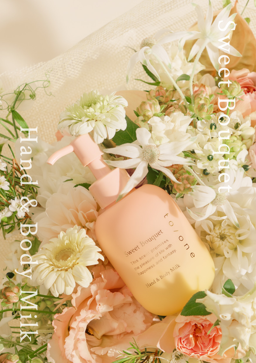 to/one】スウィート ブーケ ハンド＆ボディミルク ｜to/one Website