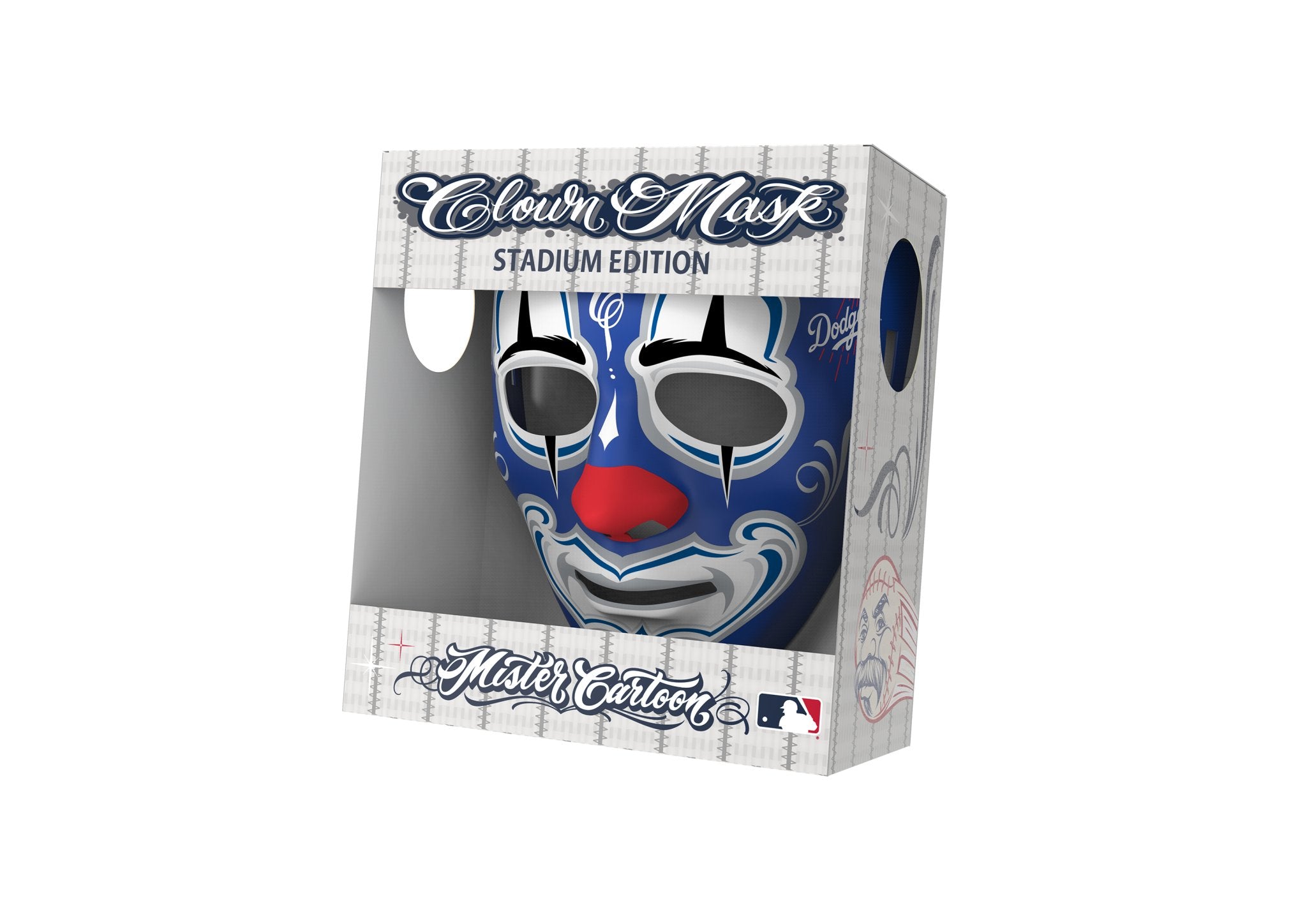 MLB® Mister Cartoon Clown Mask - Stadium Edition - Los Angeles Dodgers