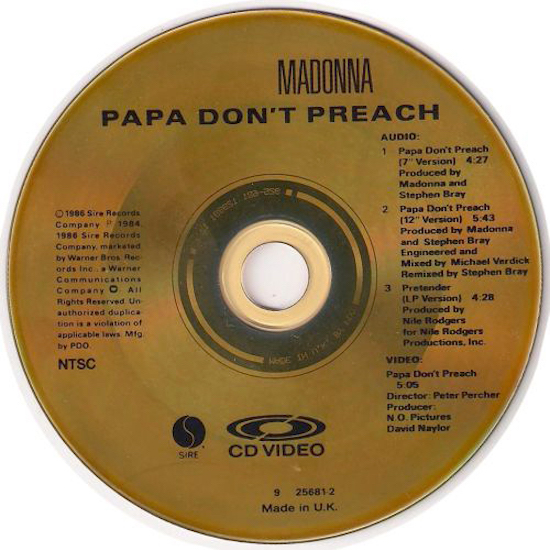 Today in Madonna History: July 12, 1986 « Today In Madonna History