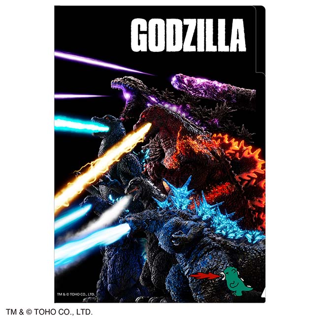 公式オンラインストアゴジラ 2ポケットクリアファイル（AS）(2