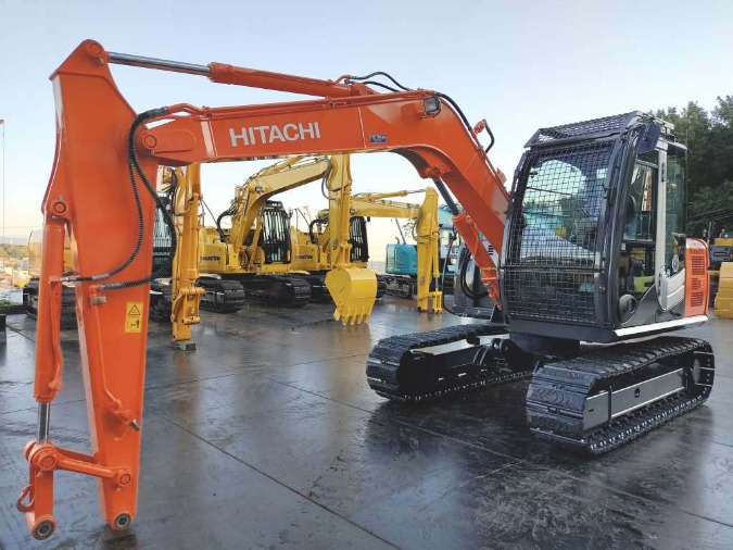 日立建機 ZX80LCK-3 ユンボ（バックホー）0.25クラス 中古重機・建機