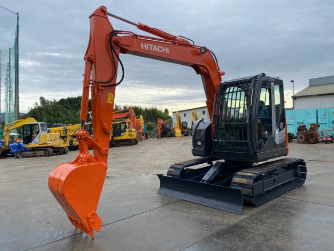 Japanese Used Excavators HITACHI ZX75US-3 TOKU WORLD BE2807