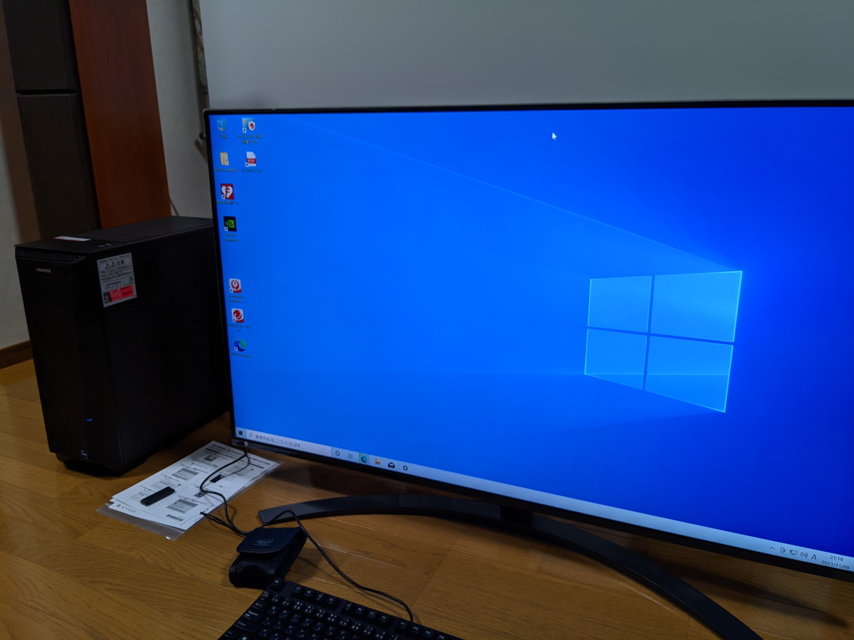 4Kテレビ「LG 49NANO86JNA」をPC用ゲーミングモニターとして使う