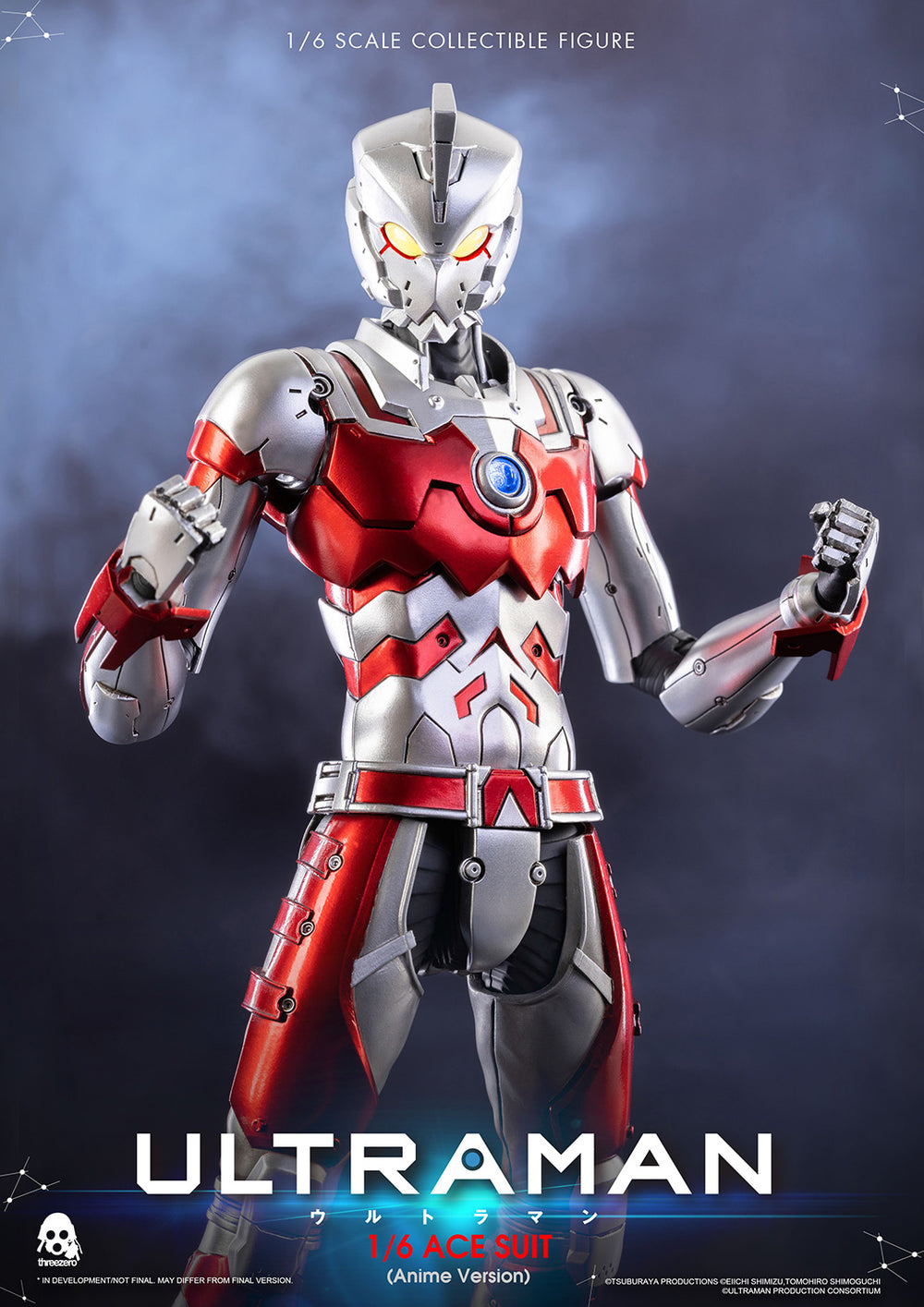 ThreeZero Ultraman Ace Suit (Anime Version) 1/6 Figure