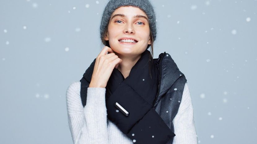 MYTREX】スイッチオンで5秒で暖かくなる電熱ヒーター内蔵マフラー ユニ