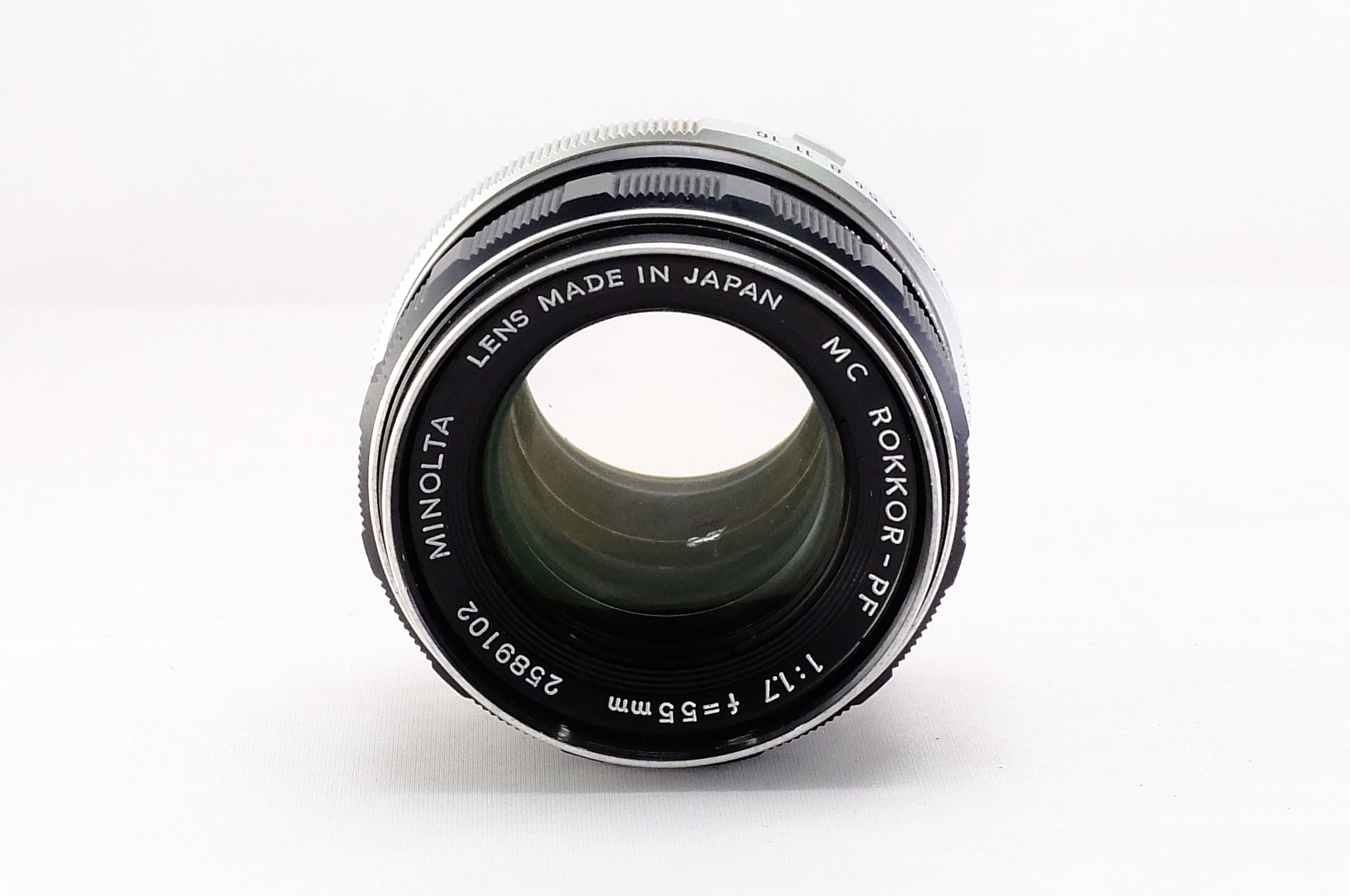 MINOLTA】 MC ROKKOR-PF 55mm F1.7 [MC/MD] #1433643539746 – 東京CAMERA
