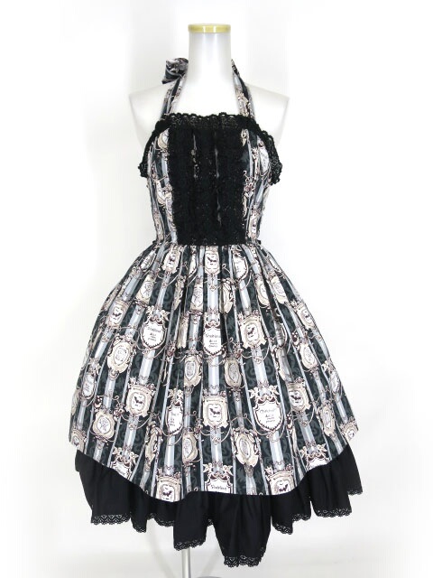 ALICE and the PIRATES / 薔薇の名前柄ホルタージャンパースカート