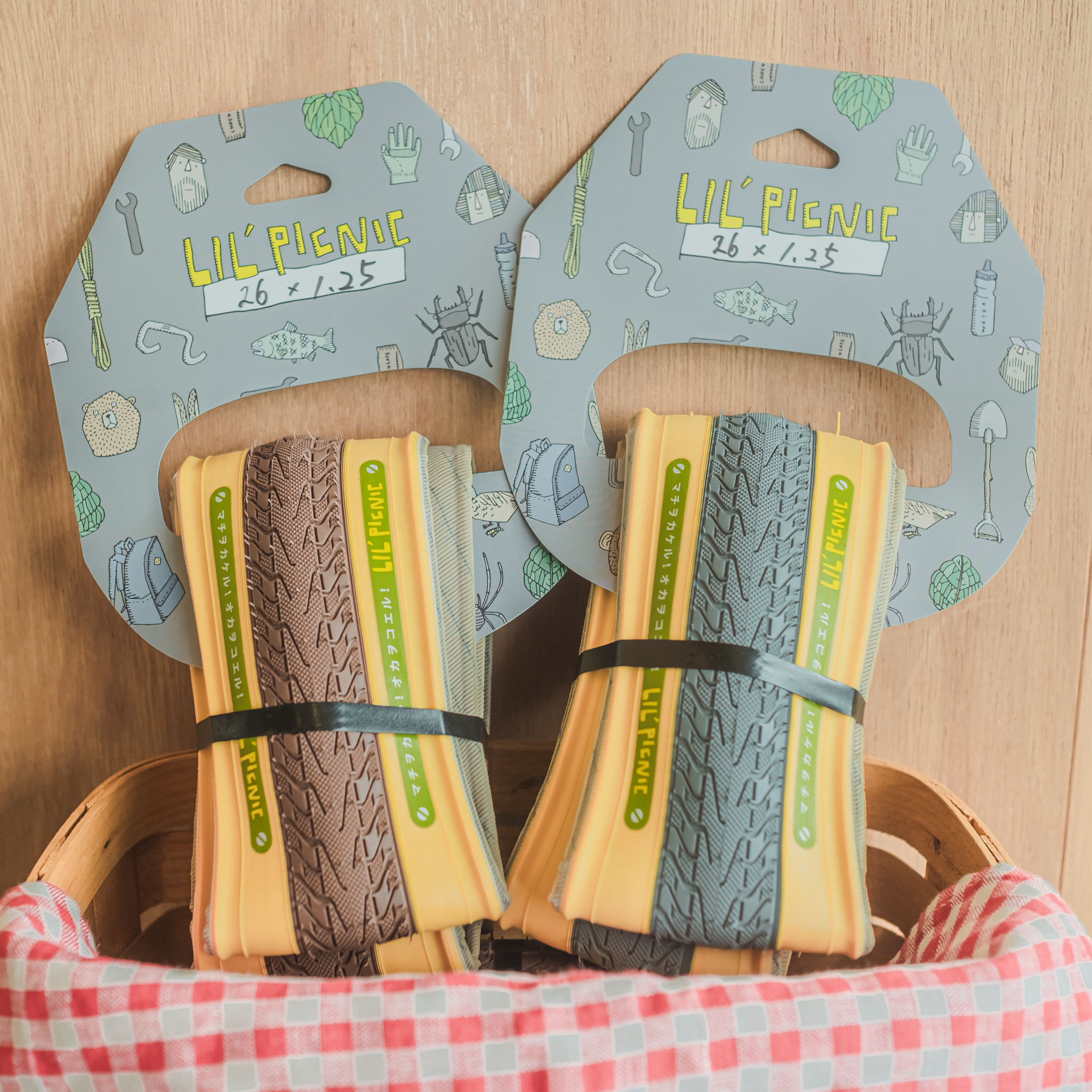 26インチ用タイヤ 26x1.25 LIL' PICNIC - トーキョーバイク