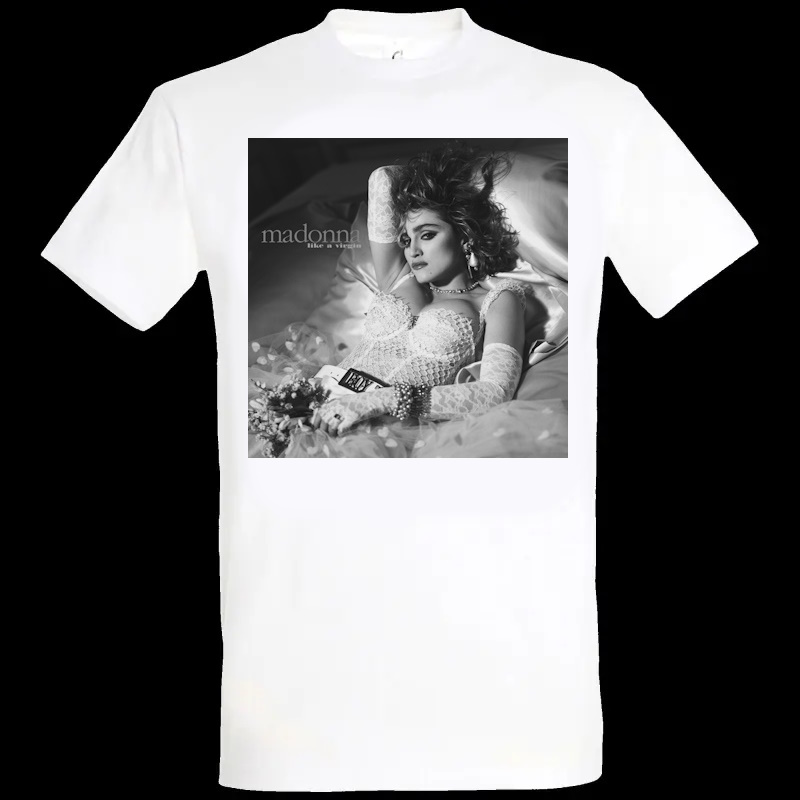 MADONNA】ロックTシャツ メンズ バンドTシャツ メンズ MADONNA Like a