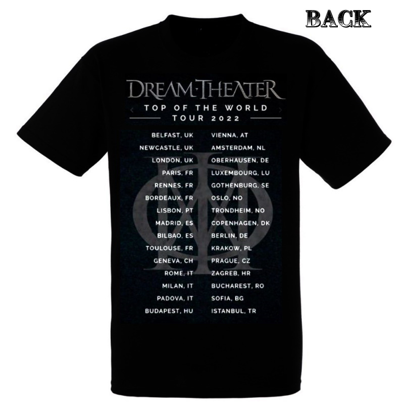 Dream Theater ツアー限定Tシャツ 入手困難 Dream Theater ツアー限定T