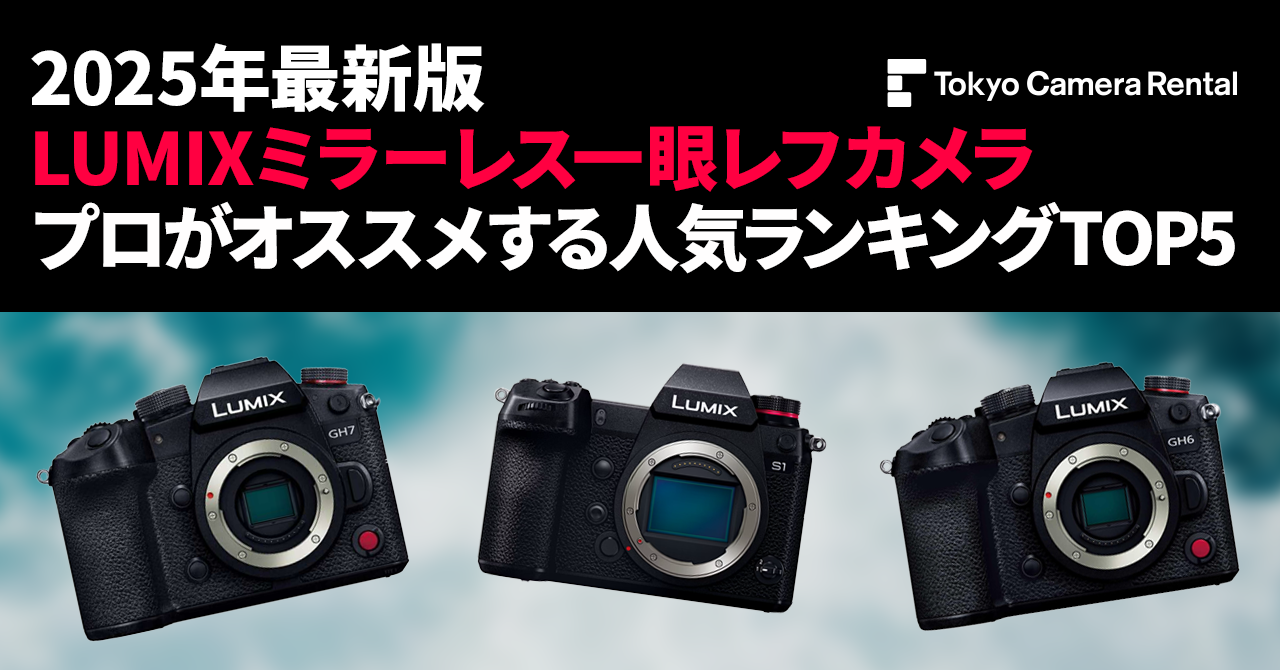 2025年最新版「Panasonic LUMIXミラーレス一眼レフカメラ」プロが
