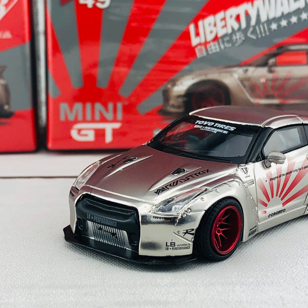 MINI GT 1/64 LB☆WORKS Nissan GTR R35 Type 1 Rear Wing Version 2