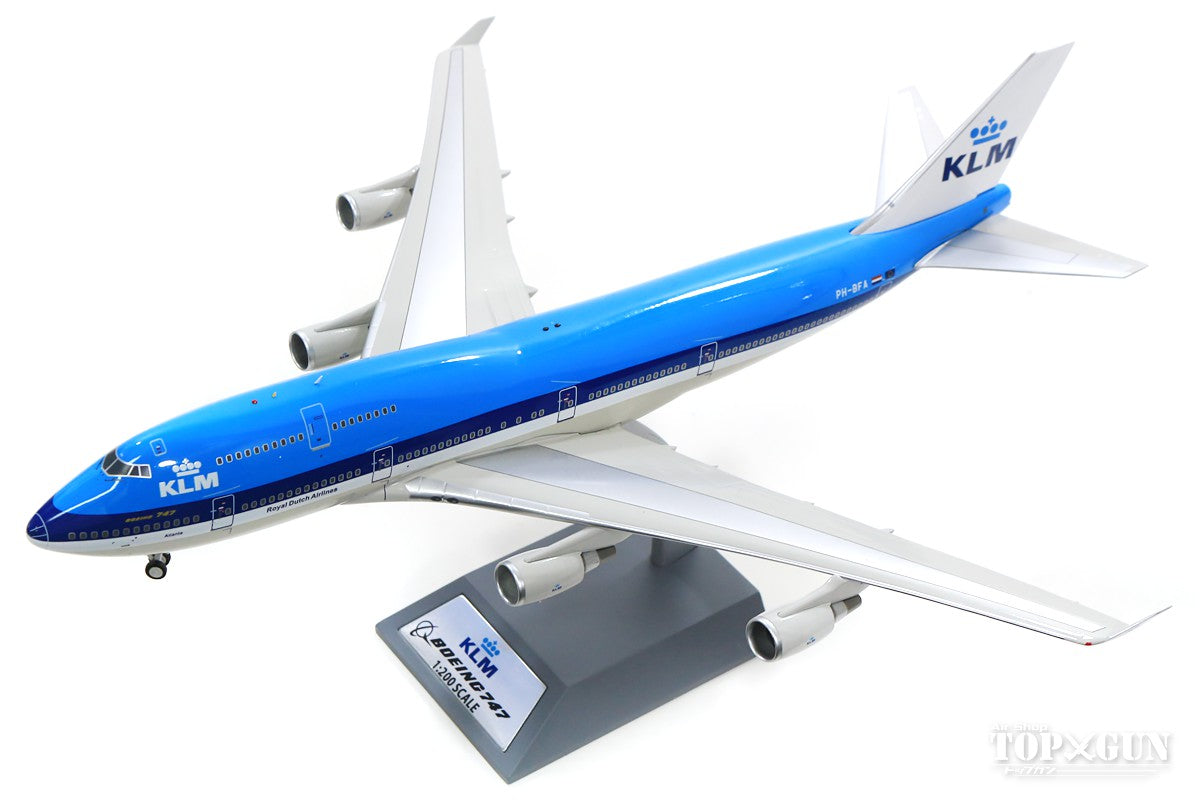 InFlight200 747-400 KLMオランダ航空 PH-BFA With stand 1/200 ※金属