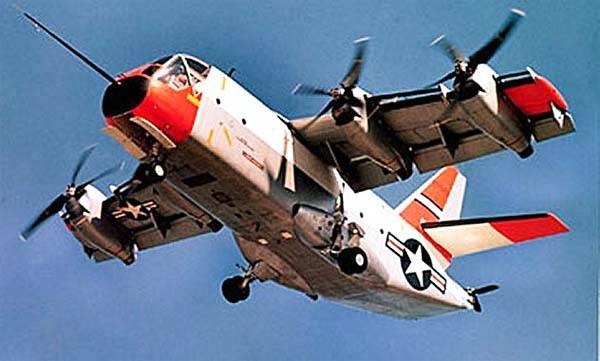 多目的コンバチプレーンLing-Temco-Vought XC-142（アメリカ）