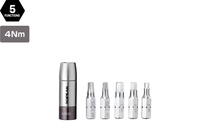 自転車工具トルクレンチビットソケット セット｜トピーク - NANO