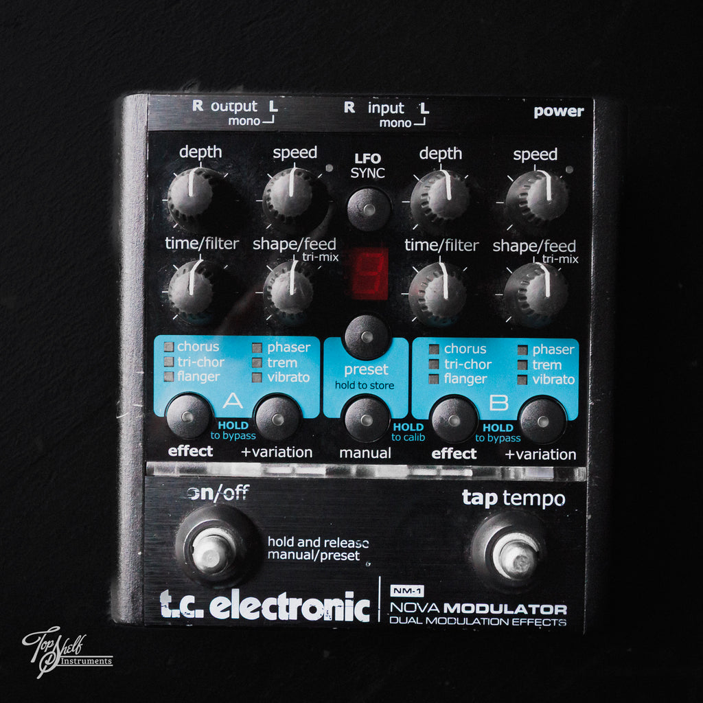TC Electronic NM-1 Nova Modulator Pedal – Topshelf Instruments