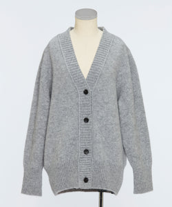 アルパカウール縮絨ニットカーディガン – TOQUE_al