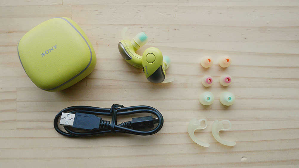 独立型ワイヤレスイヤホン：SONY WF-SP700N】このワイヤレスイヤホン