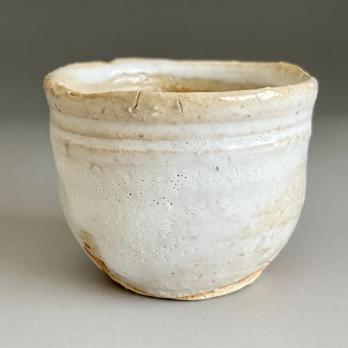 人間国宝 十一代 三輪休雪 （寿雪） 萩焼 さかつき ぐい呑 酒盃 酒器