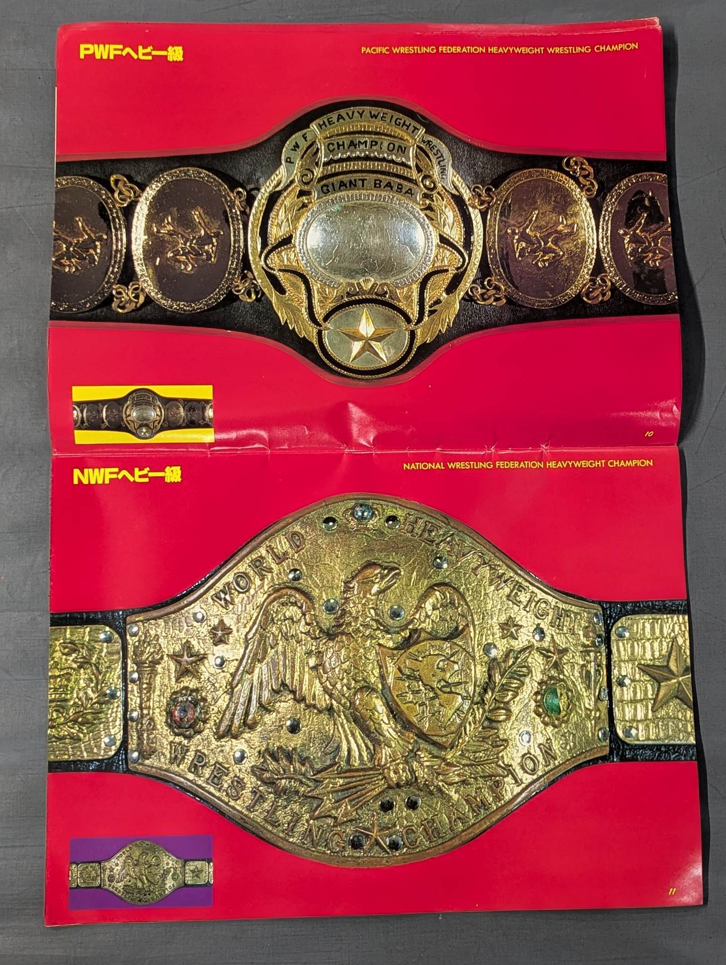 ☆実物大☆ 栄光の輝き プロレスチャンピオンベルト – 闘道館