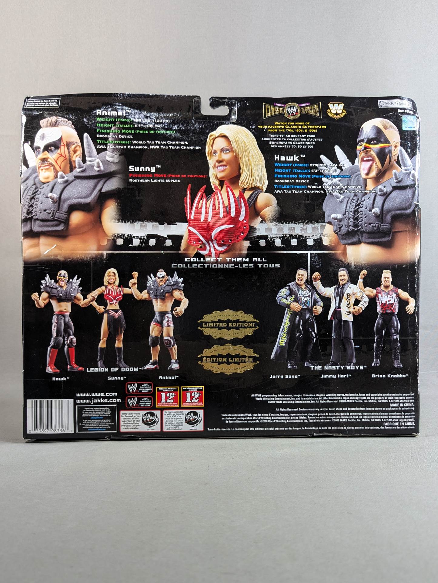 LEGION OF DOOM Hawk & Animal with Sunny (Legion of Doom ) – 闘道館