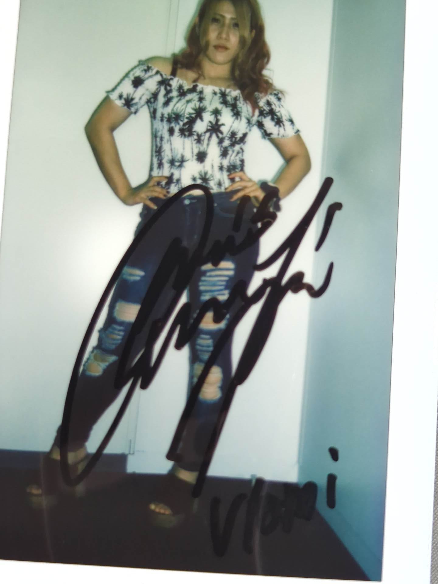 林下詩美 直筆サイン入り チェキ(D-5) – 闘道館