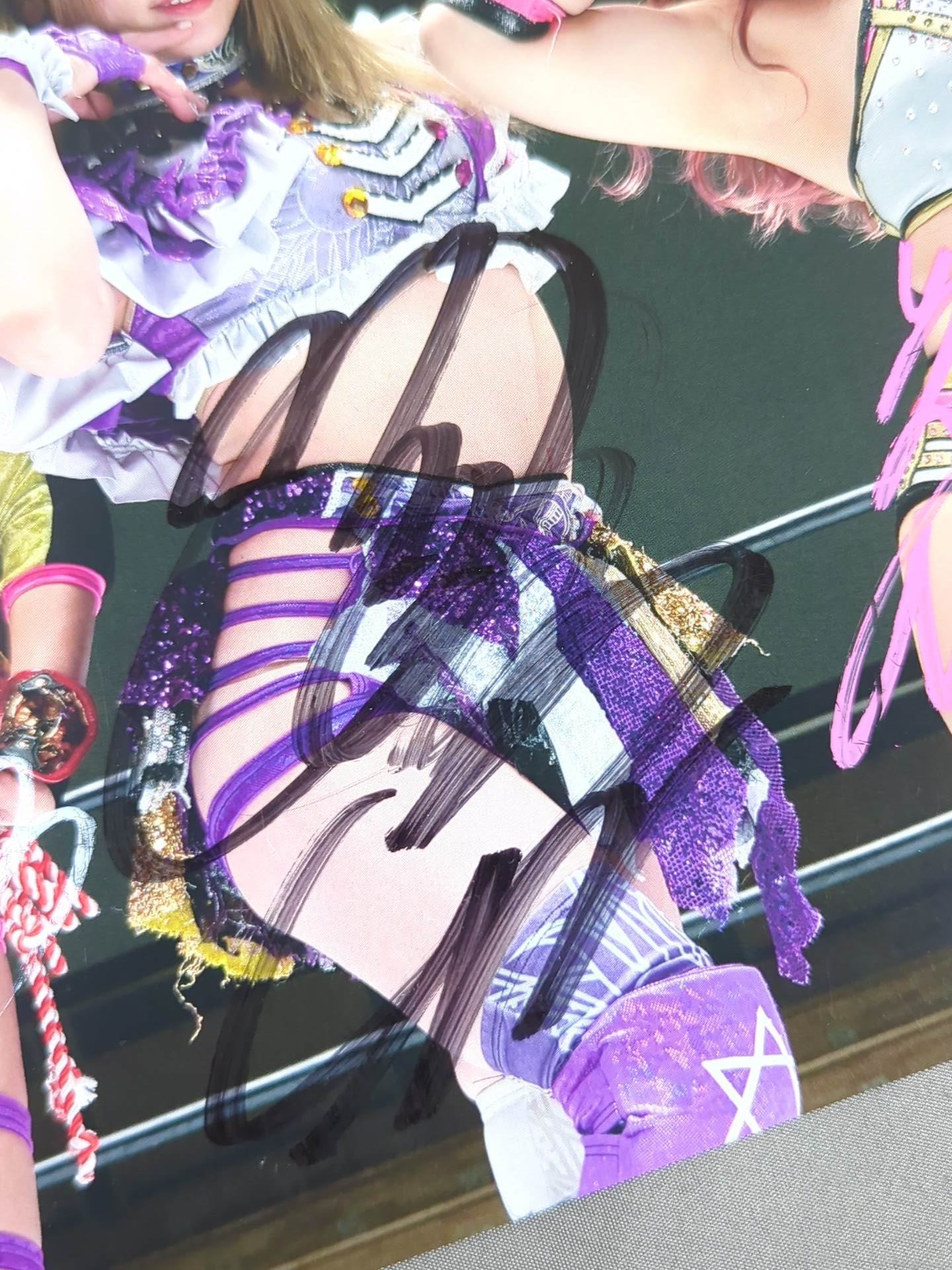 ☆COSMIC ANGELS☆ 3選手直筆サイン入り スターダム ポートレート②