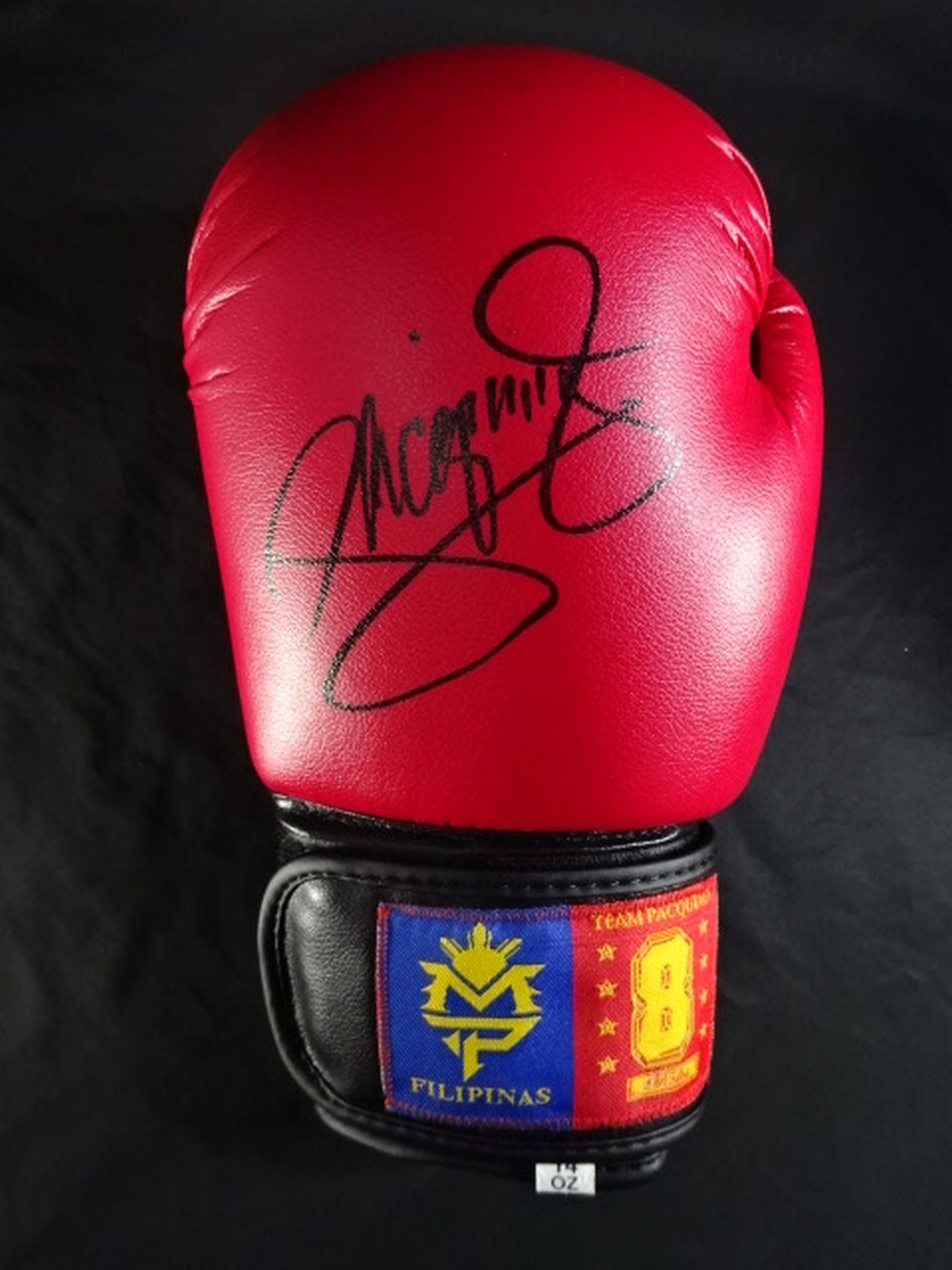 マニー・パッキャオ 直筆サイン入り】チーム・パッキャオ オフィシャル
