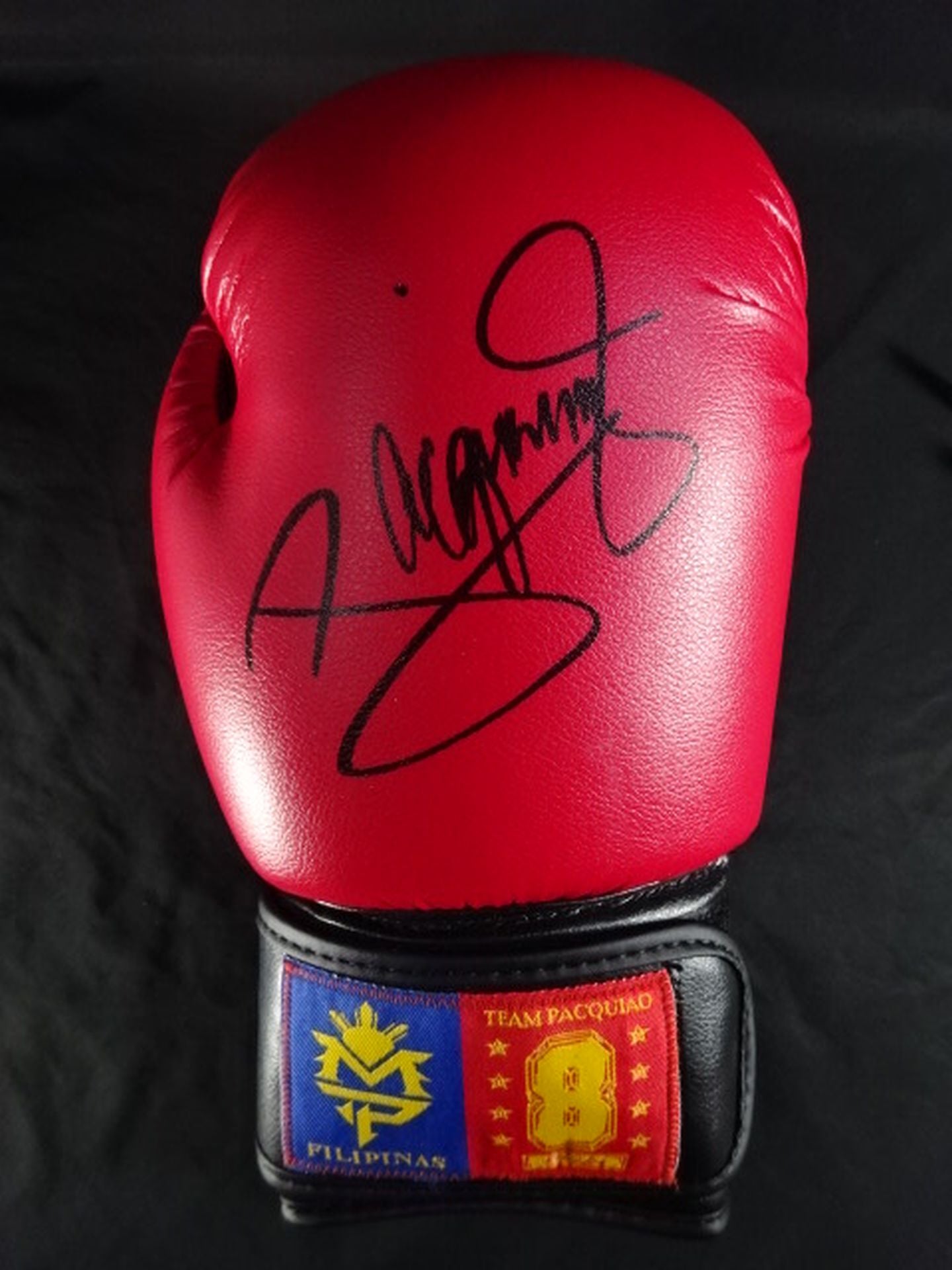 マニー・パッキャオ 直筆サイン入り】チーム・パッキャオ オフィシャル