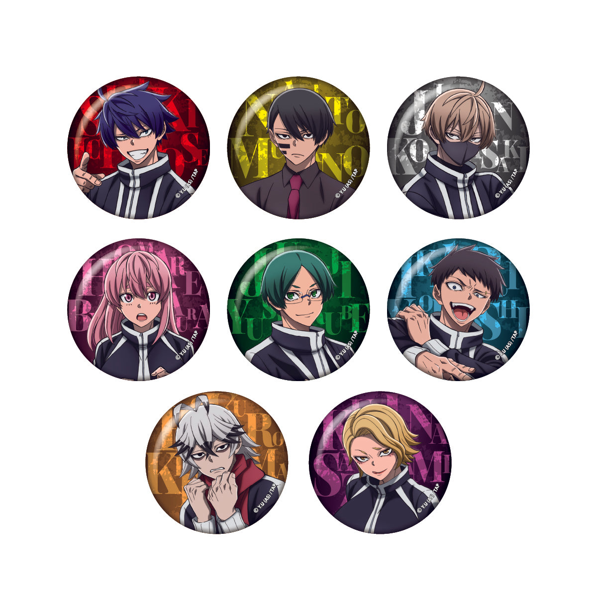 桃源暗鬼 トレーディング缶バッジコレクションvol.1（コンプリートBOX