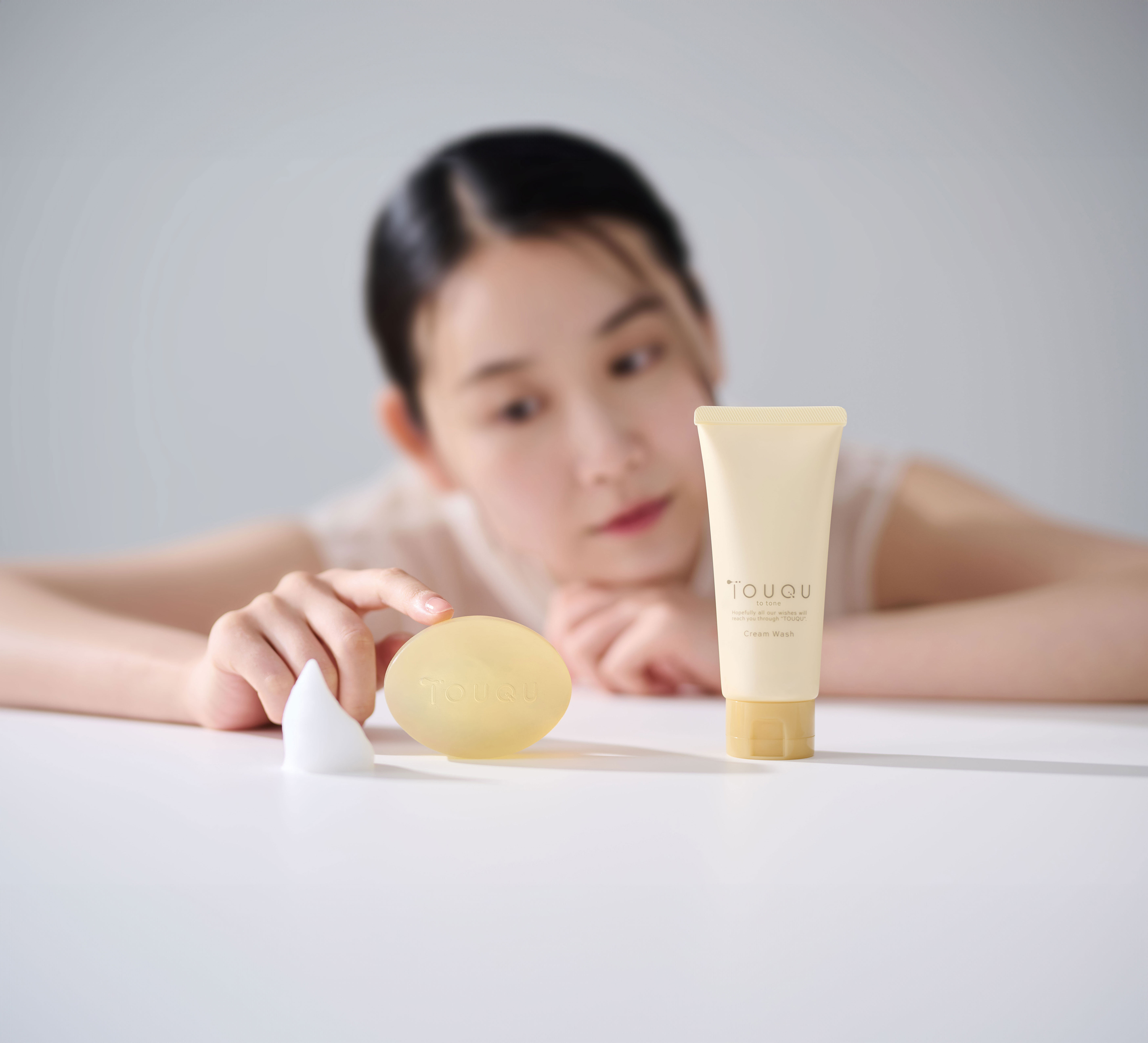 TouQU クリームウォッシュ & ナノバブルローション セット TouQU