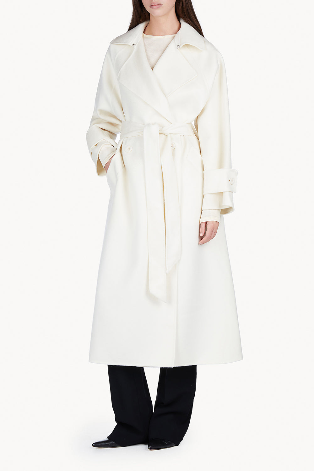 Pia Coat Ivory – TOVE Studio