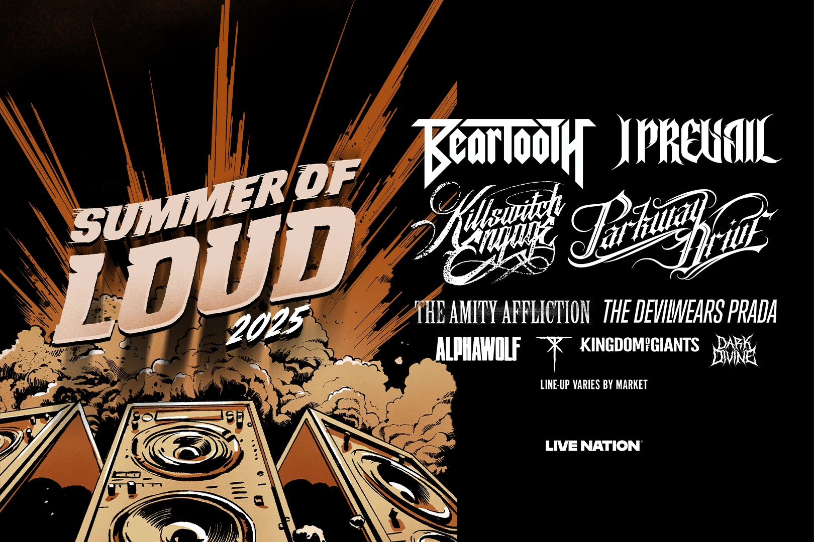 Win Tickets to the 2025 Summer of Loud Tour + an ESP Guitar