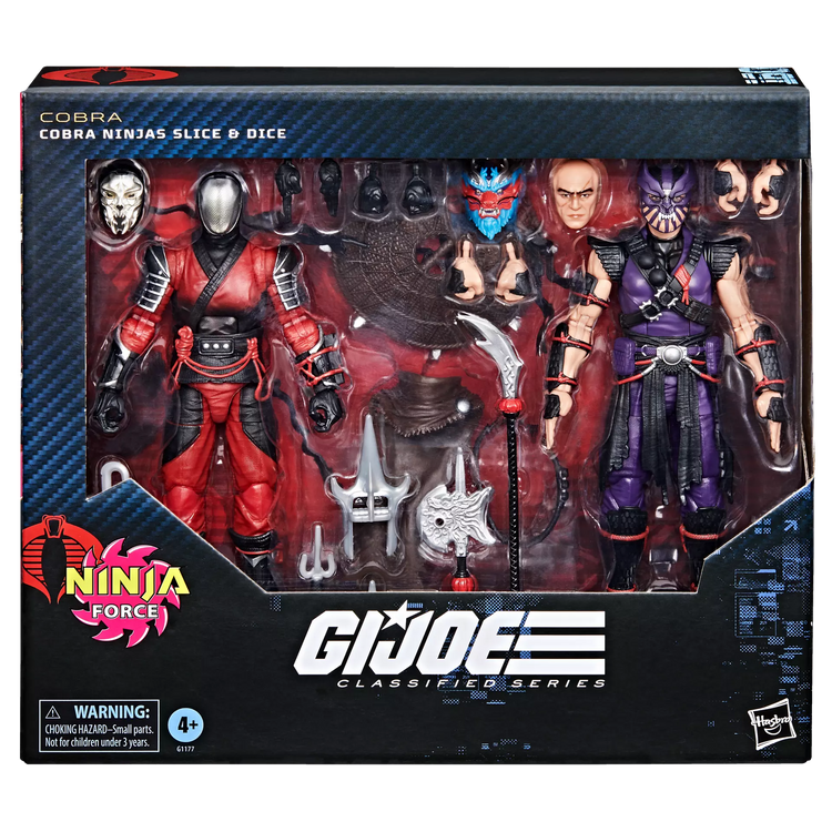 Hasbro G.I. Joe Classified Series #160 Ninja Force Cobra Ninjas Slice