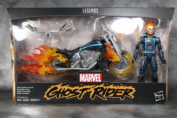 マーベルレジェンド ゴーストライダー＆バイク レビュー | トイハコ