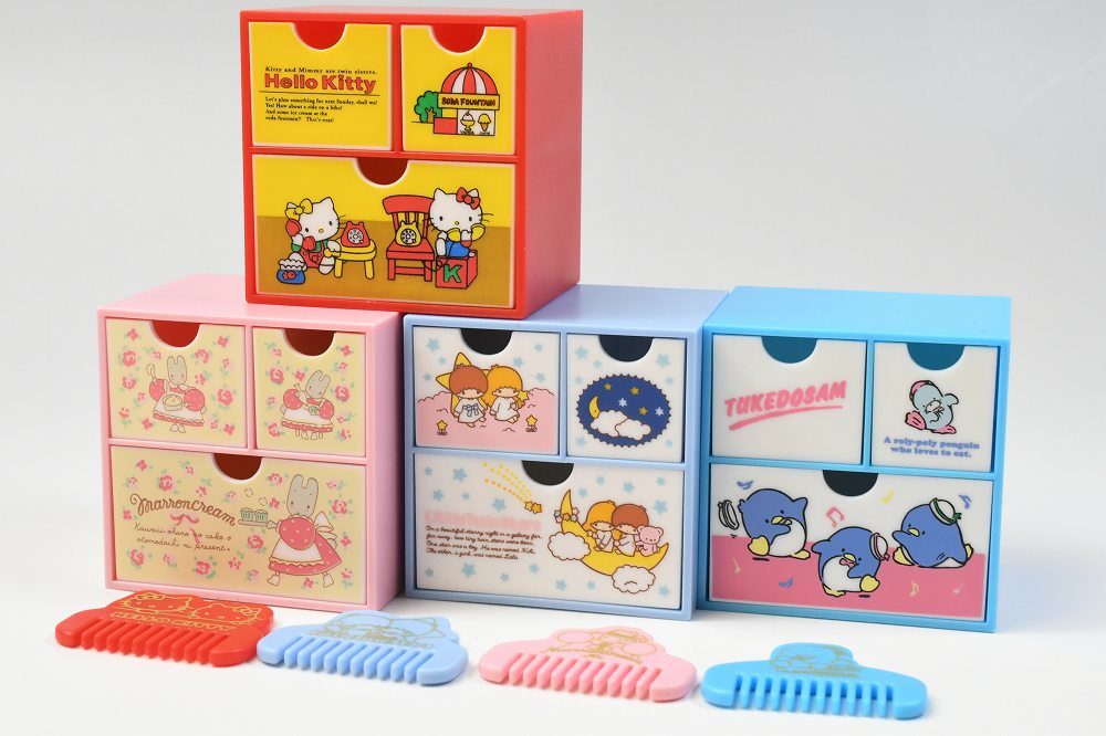 サンリオキャラクターズ ミニチェスト [3.Marroncream (マロンクリーム