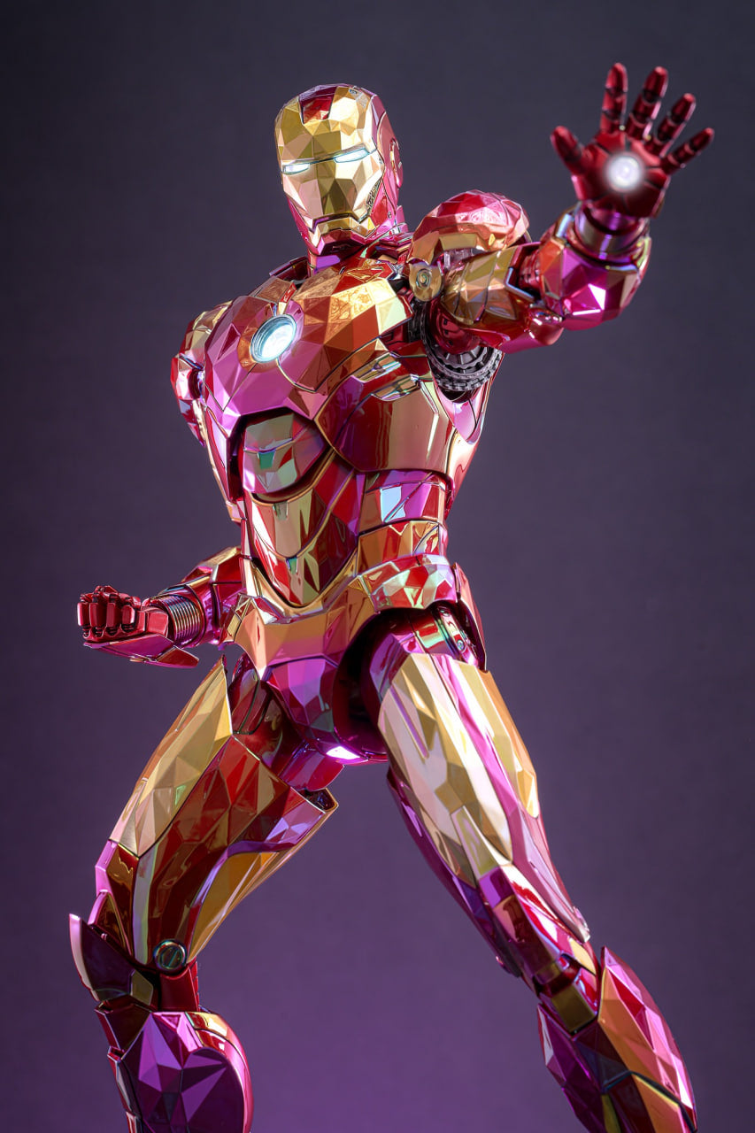 ホットトイズ アイアンマン マーク4 プリズム・アーマー フラクタル