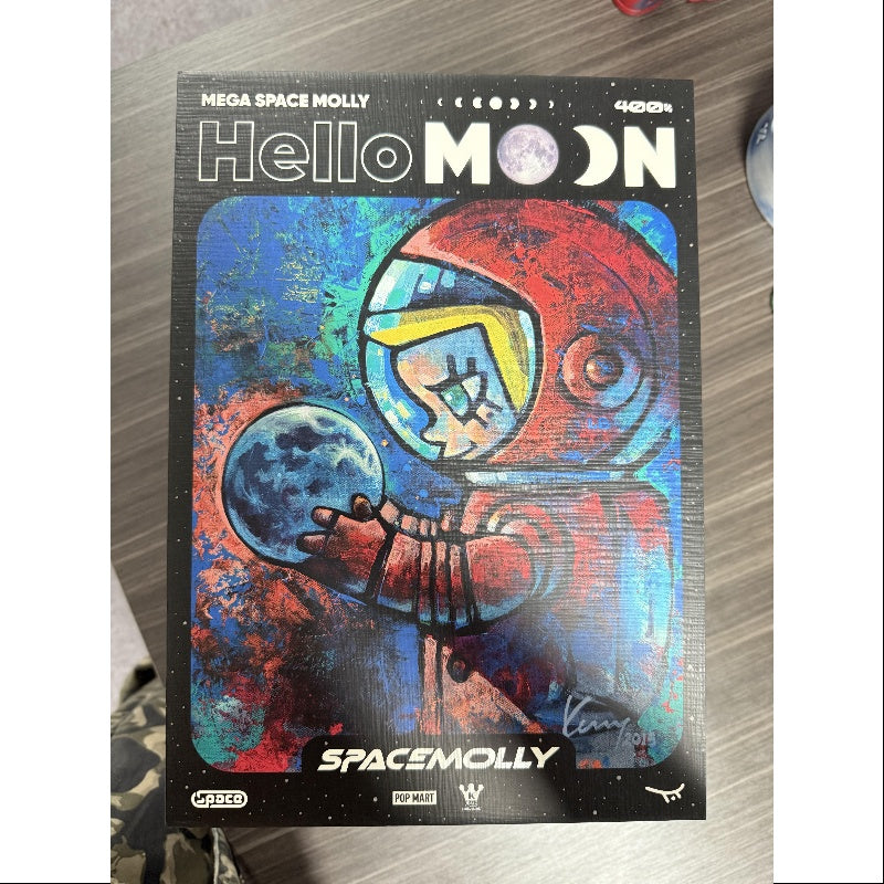 MEGA SPACE MOLLY 400% Hello Moon 2025 Limited Edition – TOYSEZ