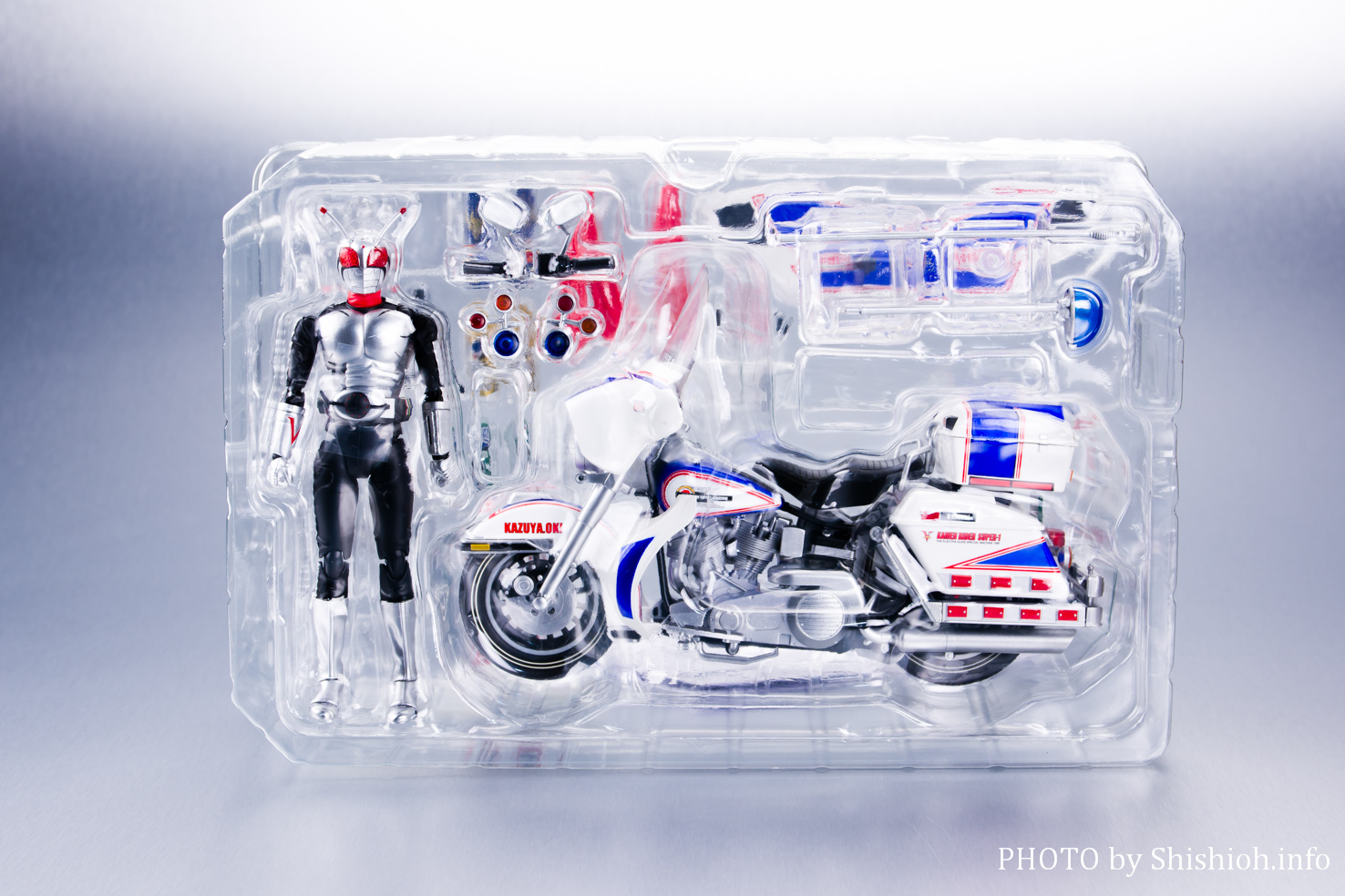 レビュー】S.H.Figuarts 仮面ライダースーパー1＆Vマシーンセット(V