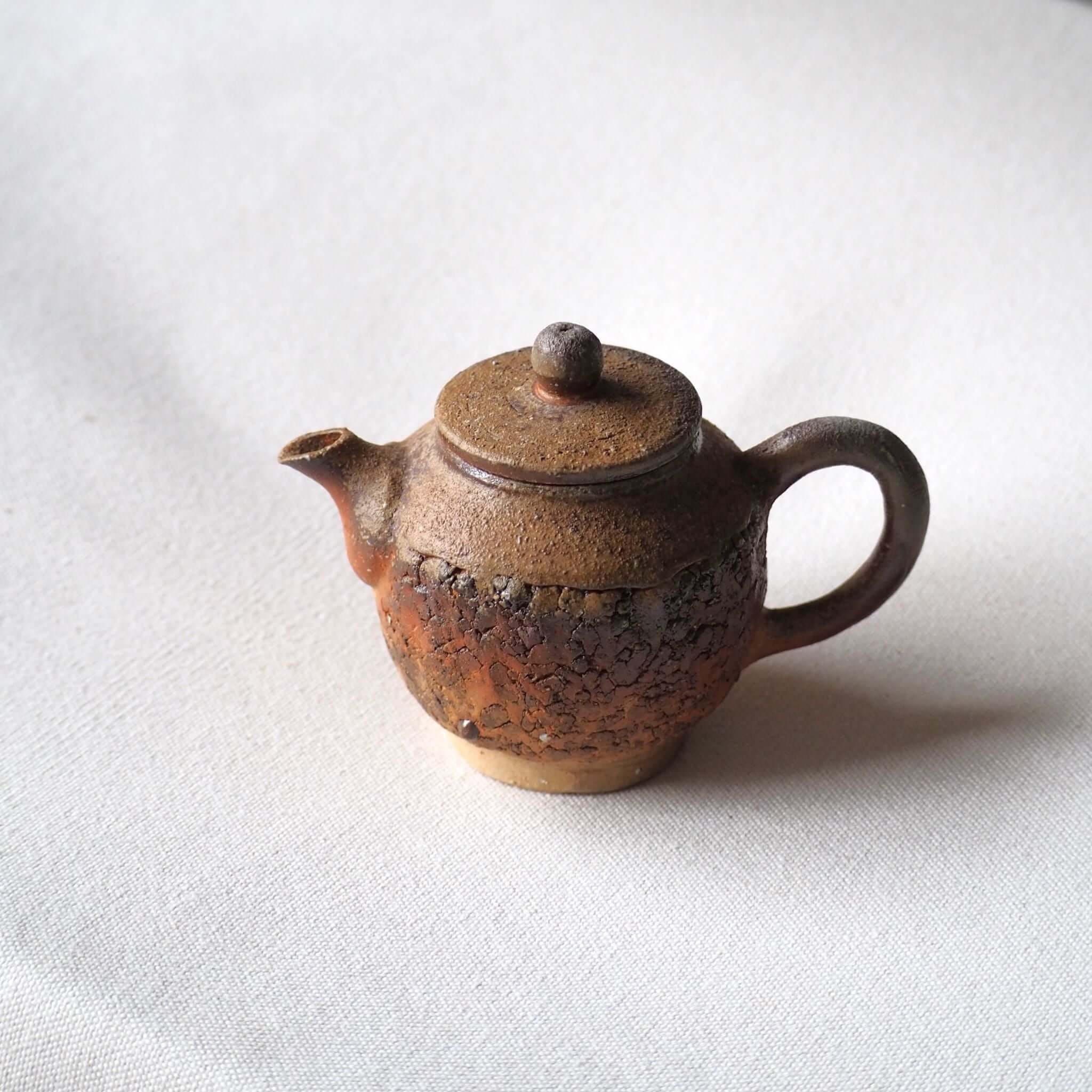 備前焼 細川敬弘作 礫急須 B [東山堂煎茶器店 オンラインショップ