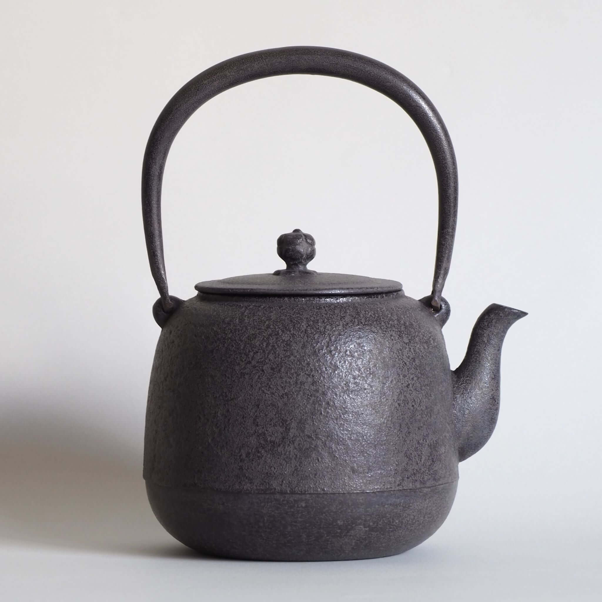 山形鋳物 長文堂作 なつめ鉄瓶 [東山堂煎茶器店 オンラインショップ