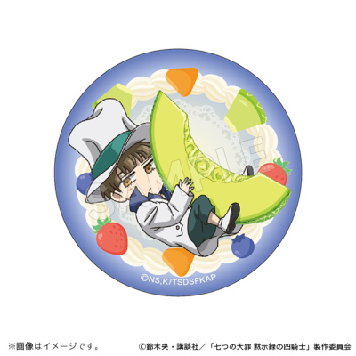 七つの大罪 黙示録の四騎士 缶バッジコレクション(全5種) 七つの大罪