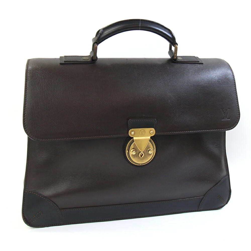 楽天市場】ルイヴィトン ブリーフケース ユタ アパシュ M95452 カフェ