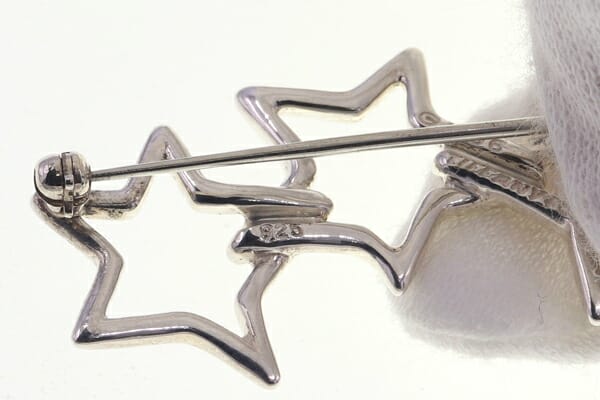 楽天市場】ティファニー ブローチ トリプルスター SV スターリング