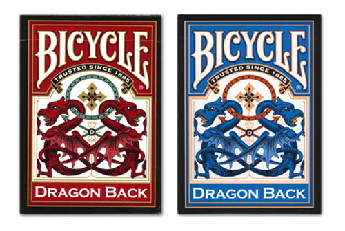 楽天市場】【トランプ】 BICYCLE DRAGON BACK R/B≪バイスクル