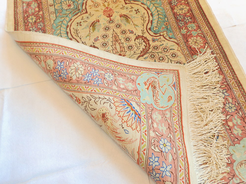 楽天市場】【楽天スーパーSALE20%OFF】ヘレケ トルコ絨毯 シルク